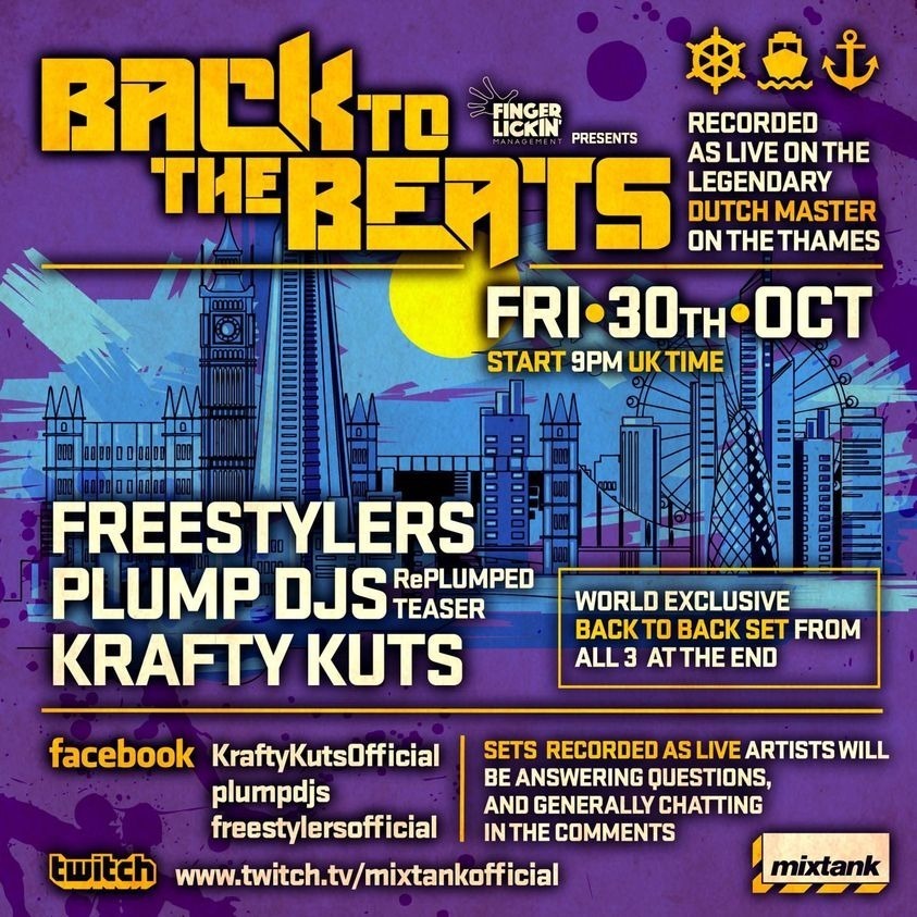 Breakbeat Boat Party – Plump DJs