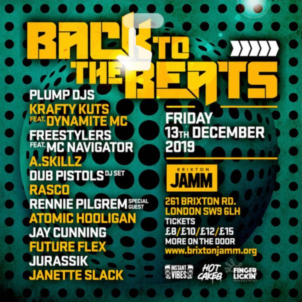Breakbeat rave in London Brixton 13/12 let’s go XL – Plump DJs